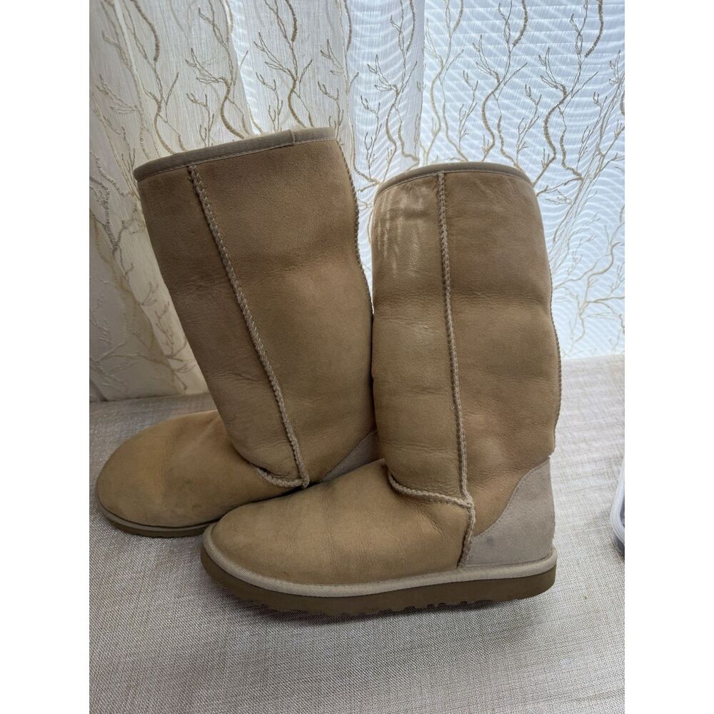 UGG Classic Tall II Women’s Boots, Sand, Size 8 - Picture 7 of 9